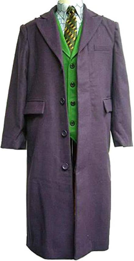 Heath Ledger Dark Knight Joker Cosplay Costumes for Adults and Kids